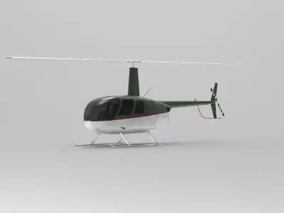 Robinson R44 Raven 3D model