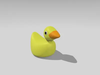 duck toy Free 3D print model