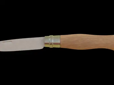 Pocket knife 3D model purchase