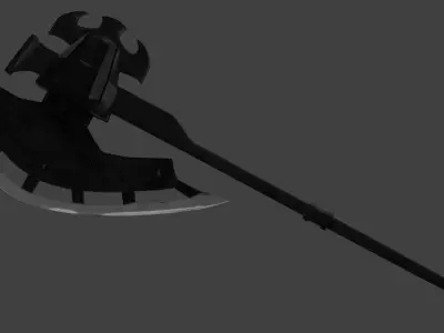 Albedo Axe Low-poly 3D model
