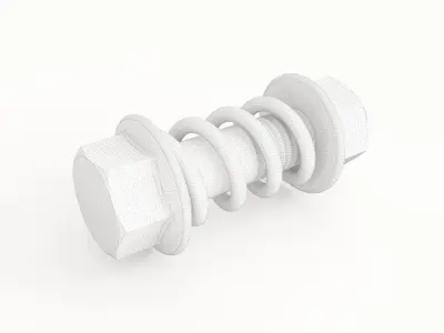 Screw 93 3D model