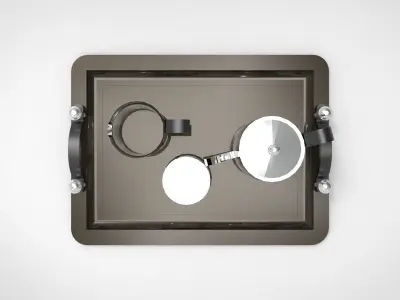 Kitchen tea set tools 3D model