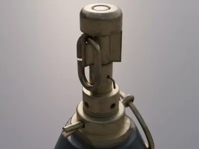 M32 Finnish Grenade Low-poly 3D model