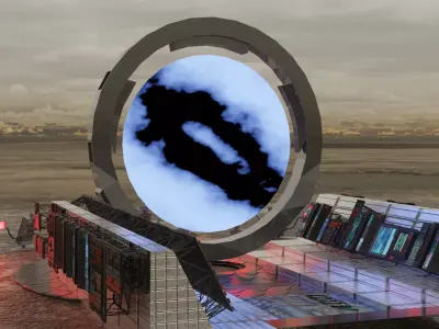 Portal for Blender Free 3D model