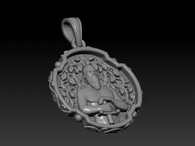 Pendant Viking 3D print model