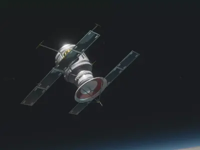 Nasa Satellite - Realistic 3D model of a satellite 3D model