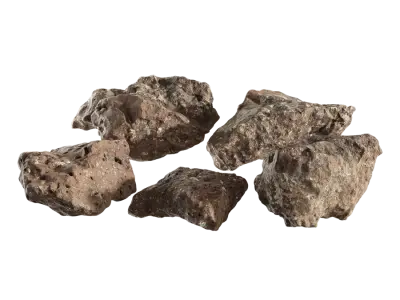  Jaggered Desert Sandstone Rock Models Collection 