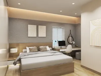 Bedroom  Tuyen Beo  engineer Free 3D model