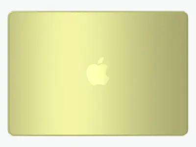Apple MacBook Neo Citrus 3D model