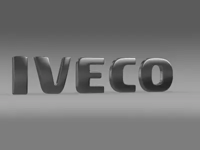iveco logo 3D model by Sergey
