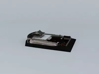 Suwon dongjangdae yeonmudae Dongjangdae Yeonmudae Hwaseong Fo... Free 3D model