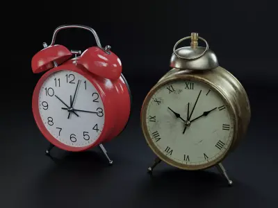Alarm clock 3D model