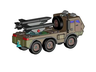 Mobility Artillery 3D print model