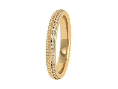 Engagement Ring 3D print model 62