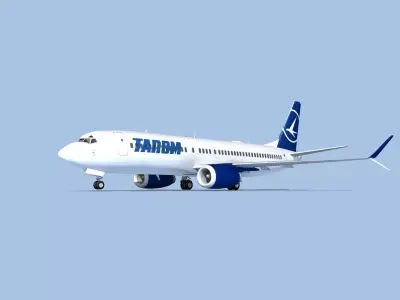 Boeing 737-800 Max TAROM 3D model