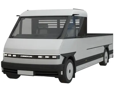 Generic EV Pickup truck 3D model
