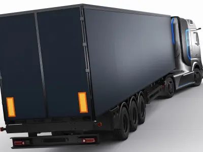 Mercedes-Benz GenH2 Truck 3D model