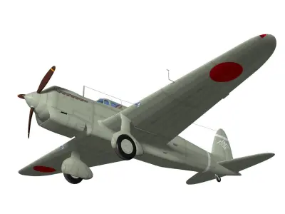 Ki32 Type 98 Light Bomber Mary 3D model purchase
