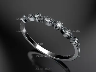 Milgrain 130-DP Half-Band 3D print model