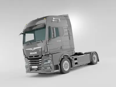 MAN TGX 2020 Semi Truck  - Prime Mover 3D model