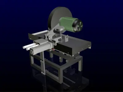 Cutting Blade Sharpener 3D model