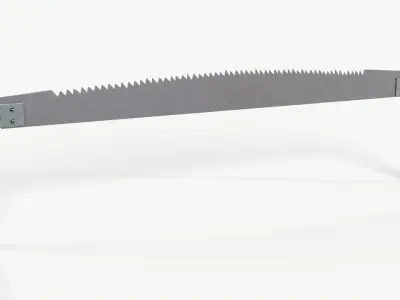 CrossCut SAW Low-poly 3D model
