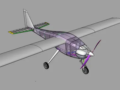 uav GDA 3D model