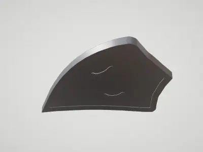 Game asset Antique Warriors Shield 3D model