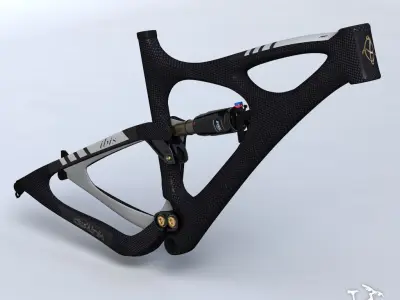 Bike Frame Mojo HD 3D model