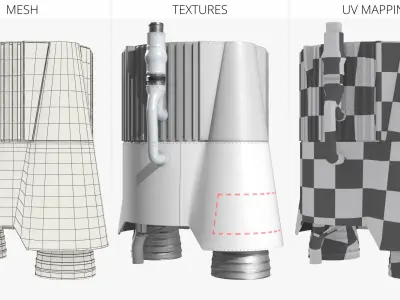  Booster Engine Compartment 