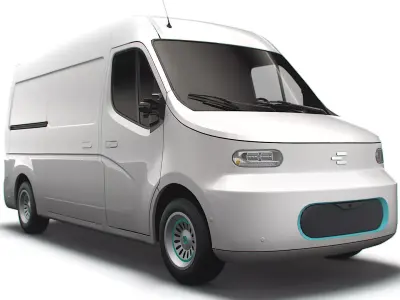 Generic Panel Van 2023 3D model