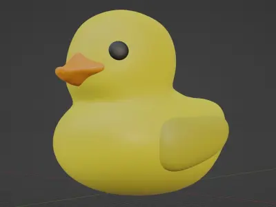 The Rubber Duck Free 3D model