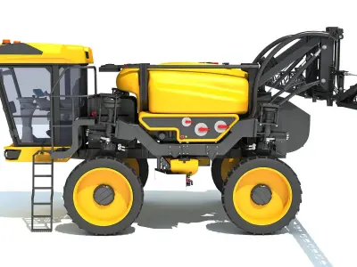 Farm Sprayer 3D model