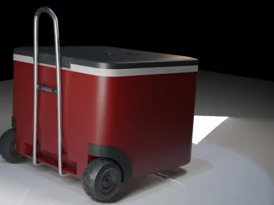 plastic termal box 3D model