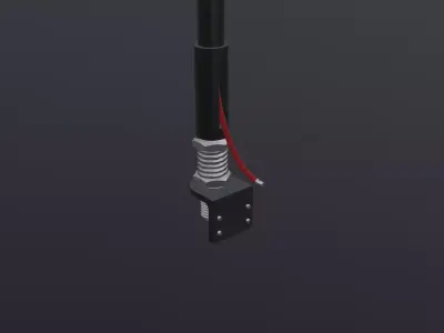 Cell Booster Low-poly 3D model