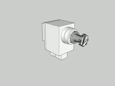 AIRBUS A320 ALTITUDE KNOB 3D print model