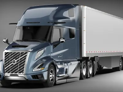 Volvo VNL 860 2025 3D model purchase