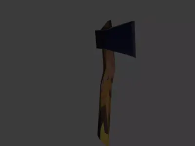 Hatchet Free low-poly 3D model