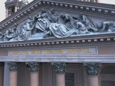 Saint Isaac Cathedral 3D model