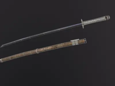 Swords Pack Low-poly 3D model purchase