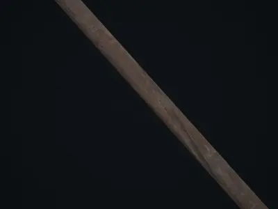Medieval Weapon War Axe -PBR- Game Ready Low-poly 3D model