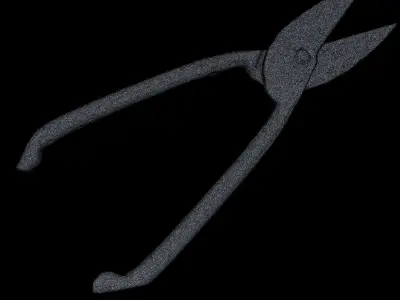 Wire Cutters High Poly 3D model