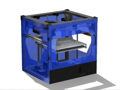 3D PRINTER-MODEL-CAD-DESIGN-3D YAZICI-SOLIDWORS AND STL DATA  3D model