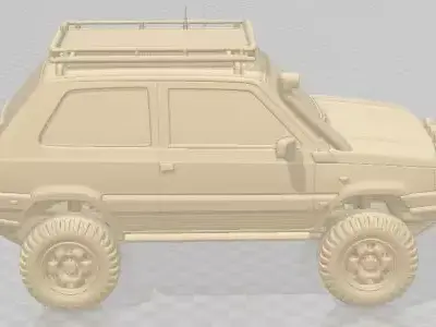 Seat Panda Radical Off Road Printable Car 3D print model