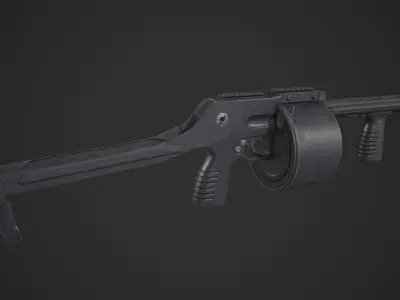 Armsel Striker Low-poly 3D model