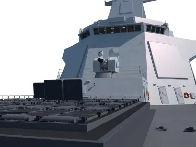 Chinese Navy Type 055 Destroyer 10000-tonne large Renhai class  3D model