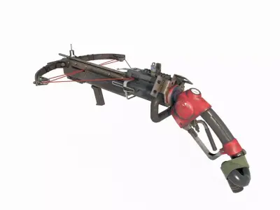 Wasteland style weapon crossbow 3D model