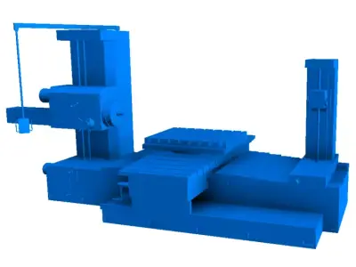 Mandrilhadora 3D model