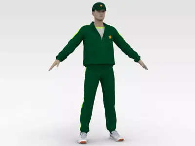 Cricket Coach V3 3D model