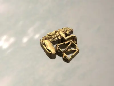 Zodiac 16 horoscope Libra 3D print model